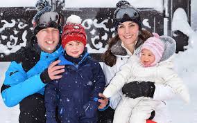 Kate e William in vacanza sulla neve