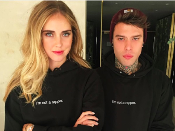 Fedez e Chiara Ferragni insieme a Parigi