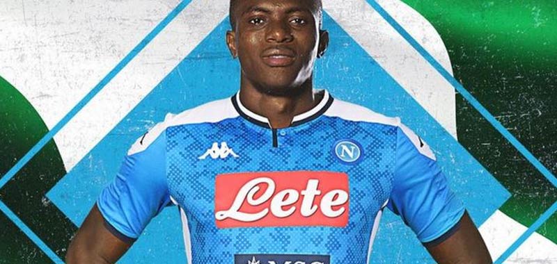 Victor Osimhen il nuovo attaccante del Napoli