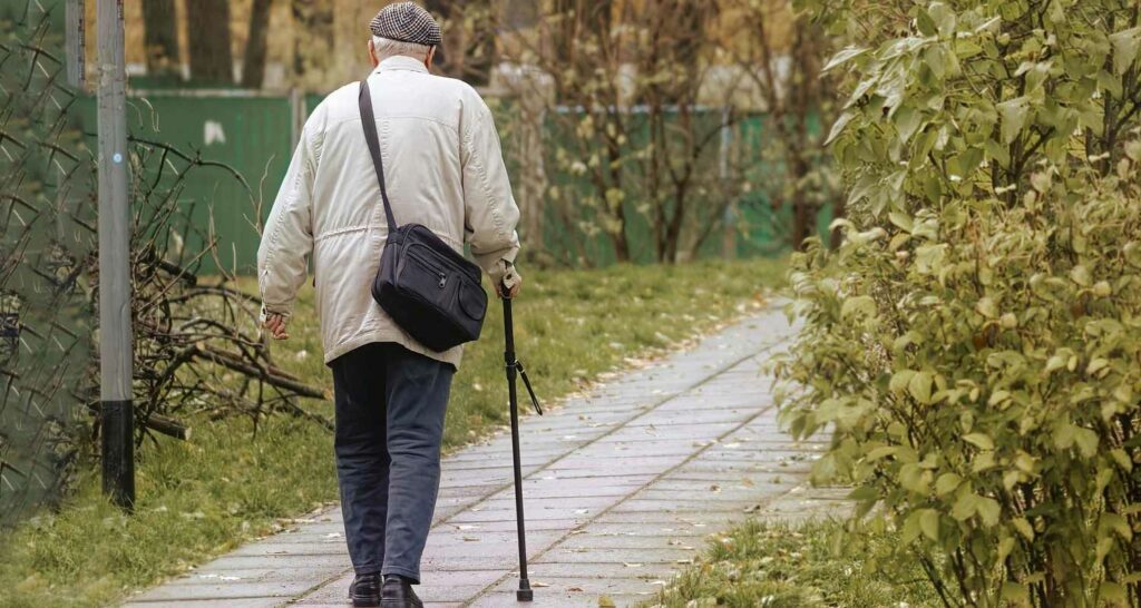 La velocita della camminata puo essere segno di demenza