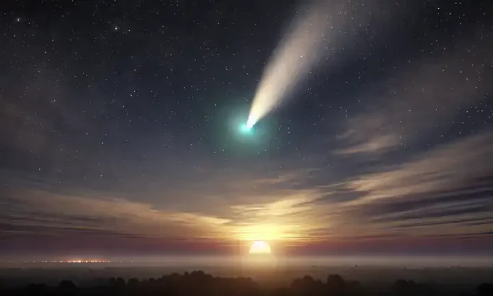 La Cometa di Halloween Visibile Anche Durante il Giorno