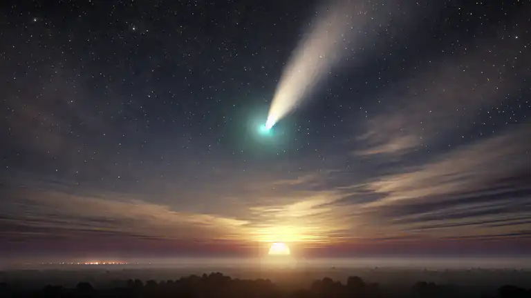 La Cometa di Halloween Visibile Anche Durante il Giorno