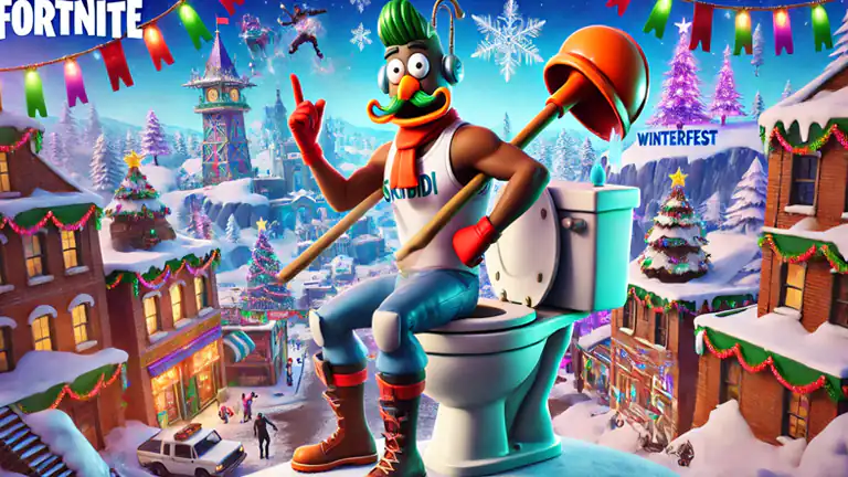 Skibidi Toilet e Plungerman Arrivano su Fortnite